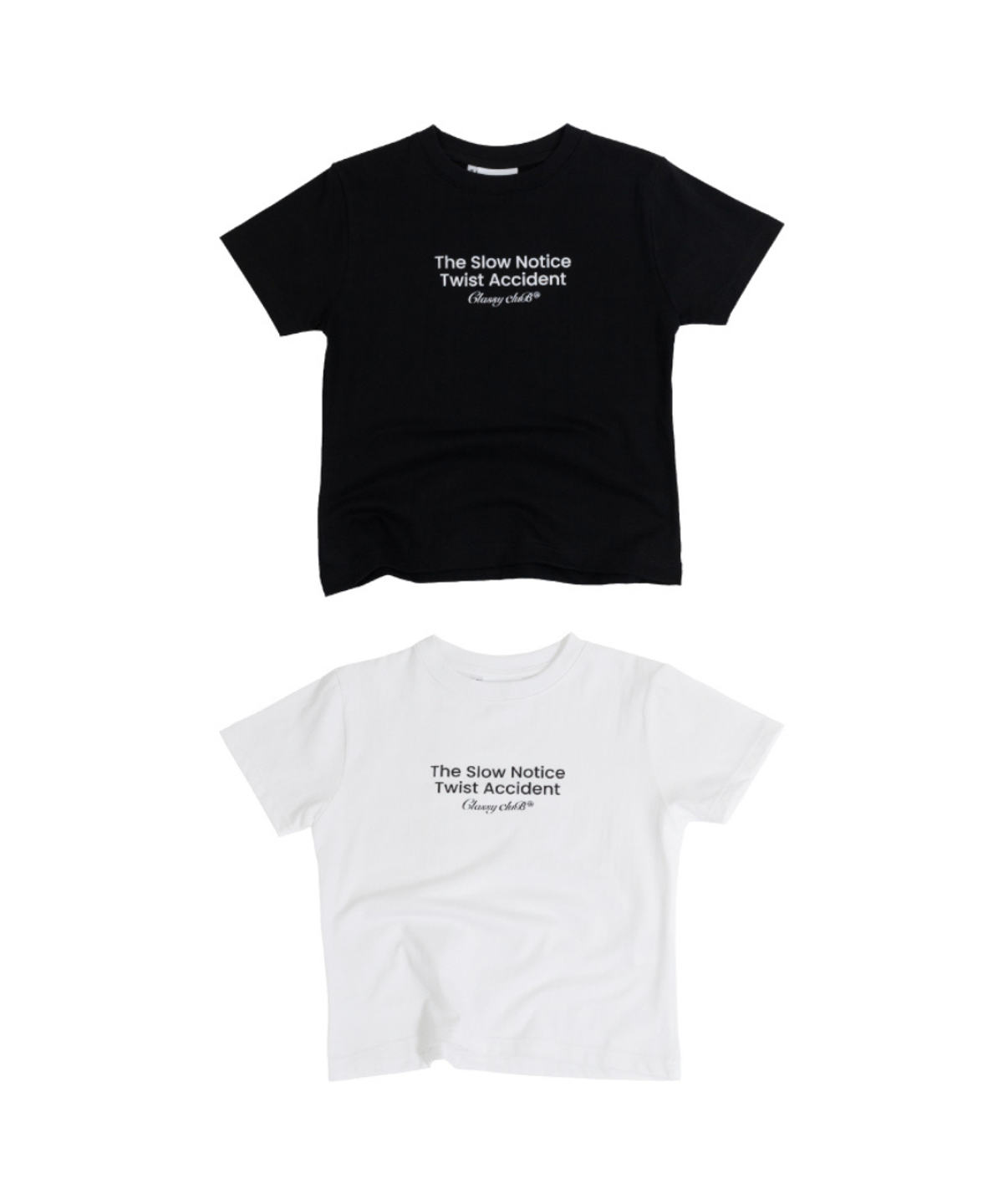 클래씨클럽(CLASSY CLUB) 더 노티스 티셔츠 (2 color)