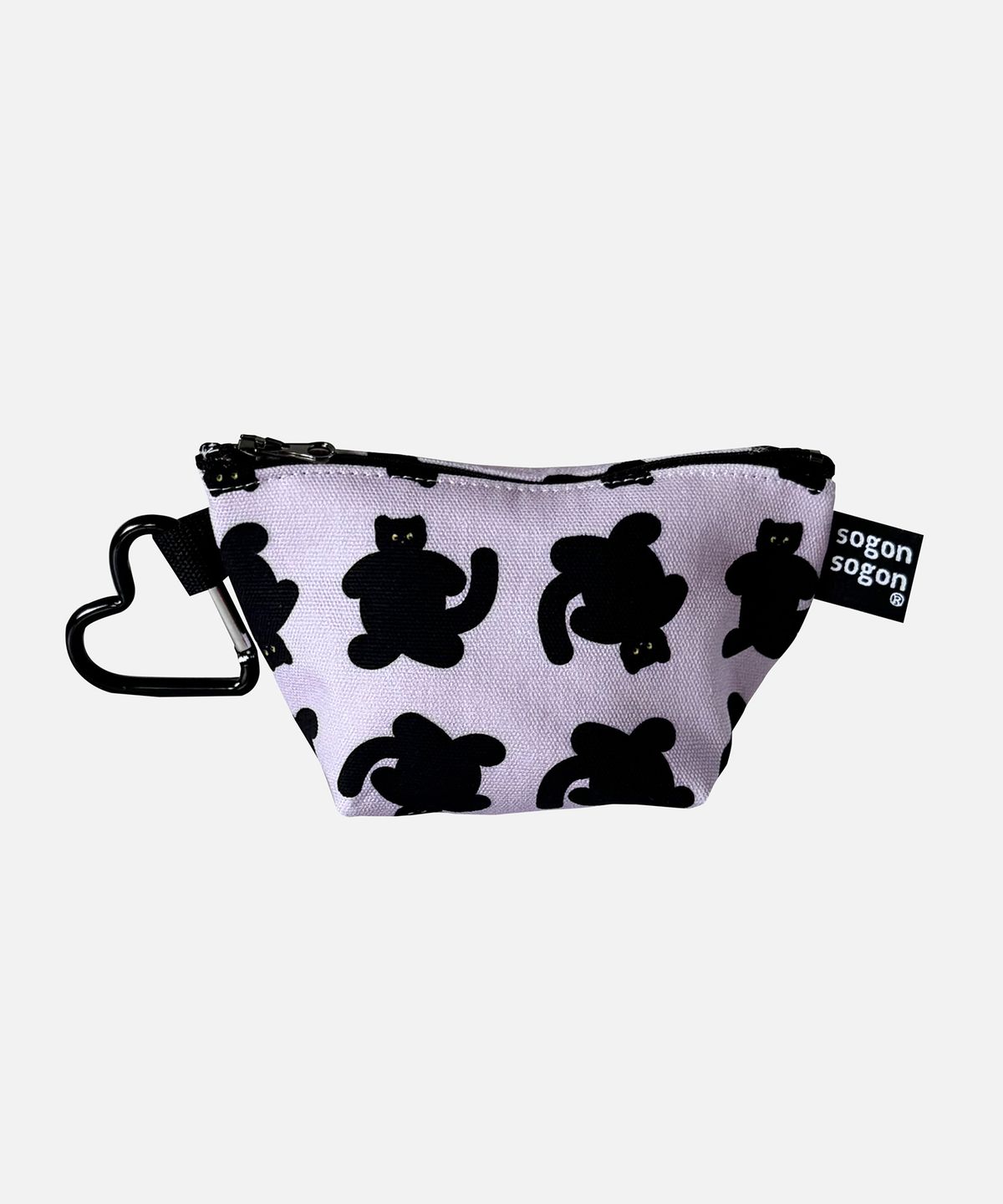 소곤소곤(SOGONSOGON) bbabba violet keyring pouch s