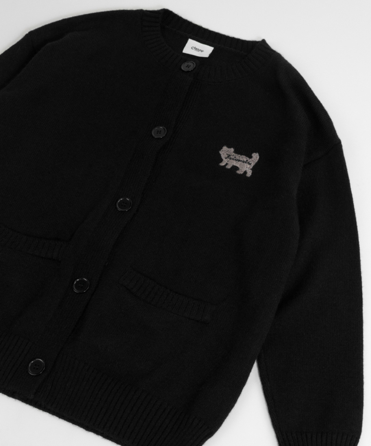 클래씨클럽(CLASSY CLUB) 테일메이츠 니트 가디건 (2 color)