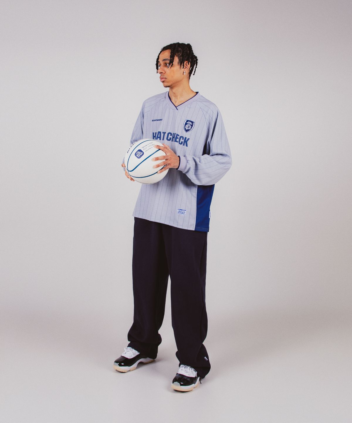 올데이훕스(ALL DAY HOOPS) ADH 와이드 스트링 스웻팬츠 [네이비]