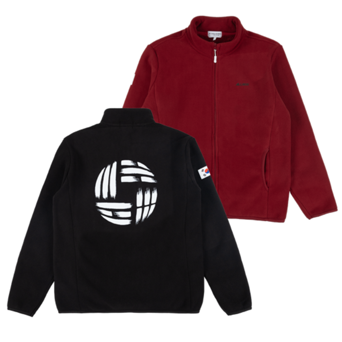 라카이(LAKAI) [상의] KR건곤감리 그래피티 후리스 집업 (S~3XL)