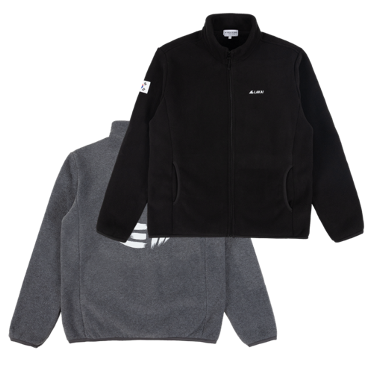 라카이(LAKAI) [상의] KR건곤감리 그래피티 후리스 집업 (S~3XL)