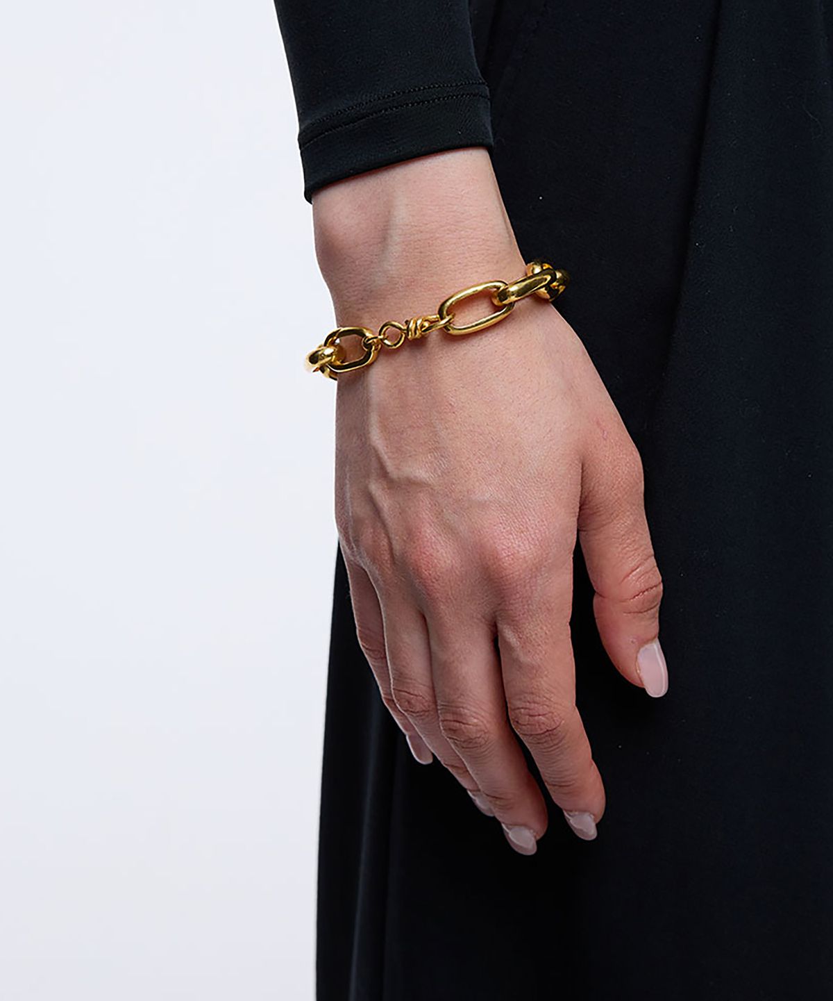 그라스마티네(GRASSE MATINEE) Oval Link Chain Bracelet
