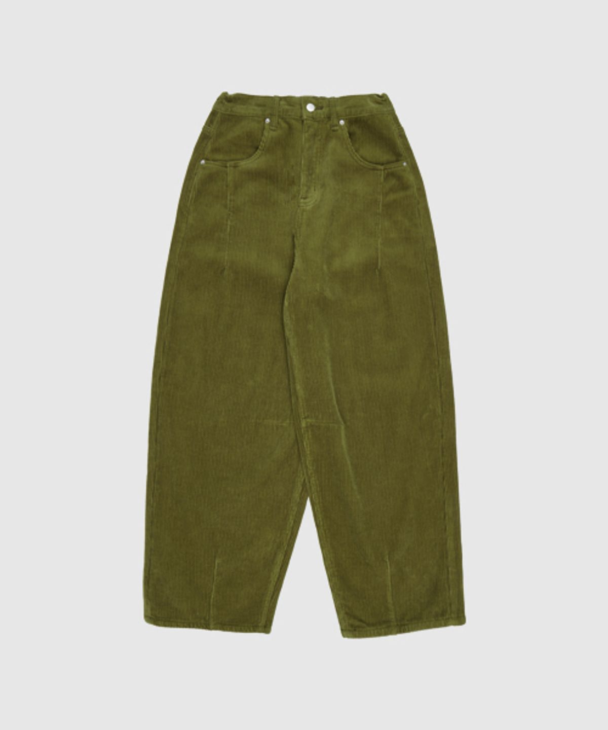 헤인트(HAINT) [양털기모]MIKA BALLOON CORDUROY PANTS_OLIVE