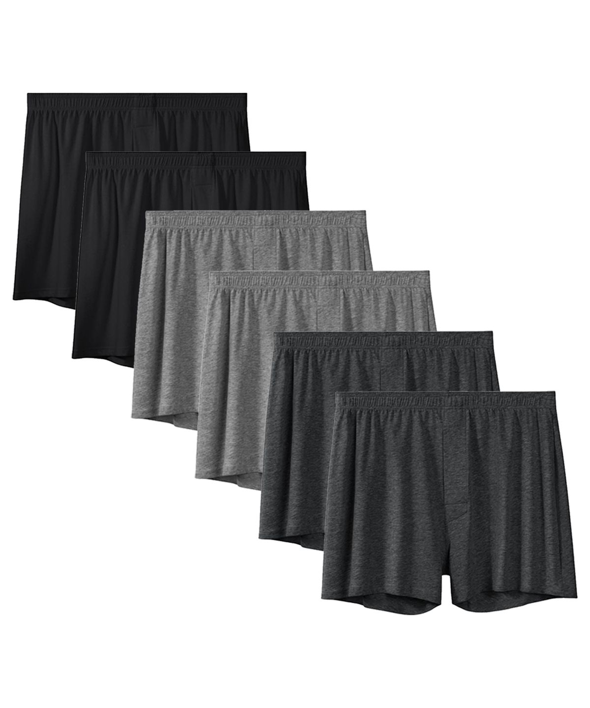 언더스미스(UNDERSMITH) [6PACK] 베이직 무지 순면 스판 남성 사각 트렁크 팬티