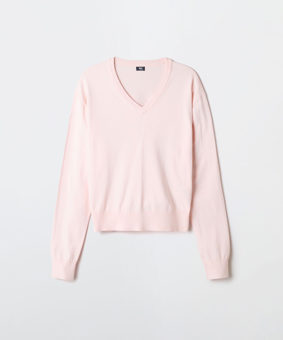 스파오(SPAO) [소프트얀] 여성 브이넥 니트_SPKWG23W02