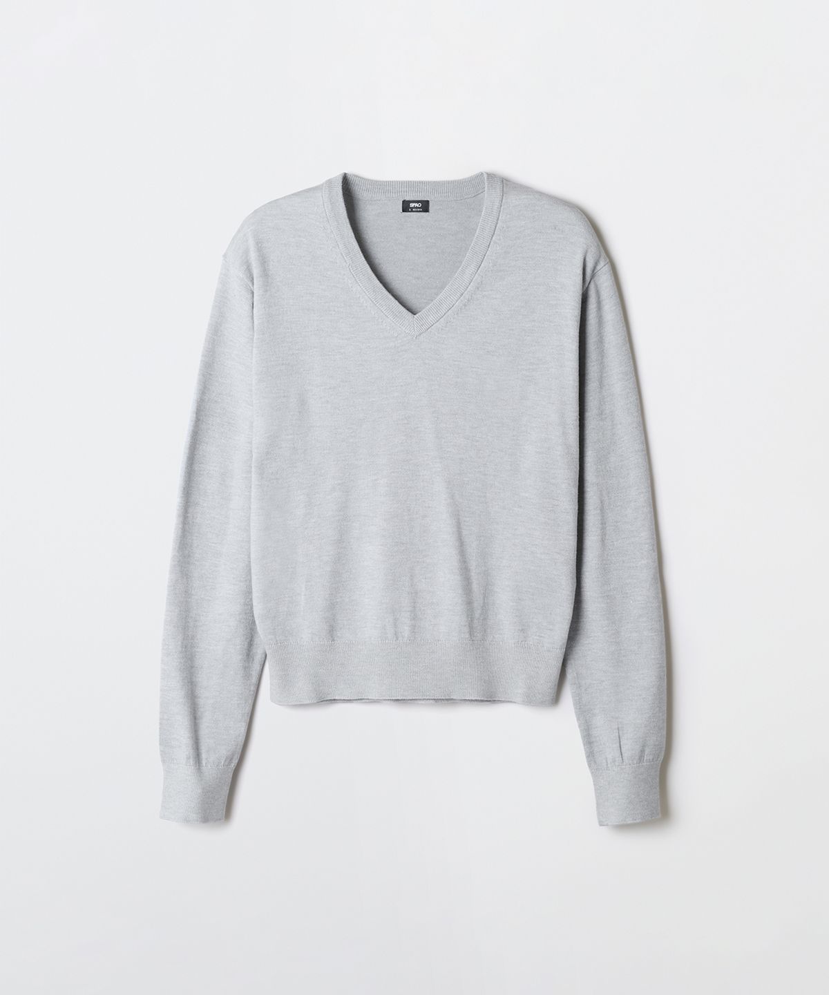 스파오(SPAO) [소프트얀] 여성 브이넥 니트_SPKWG23W02