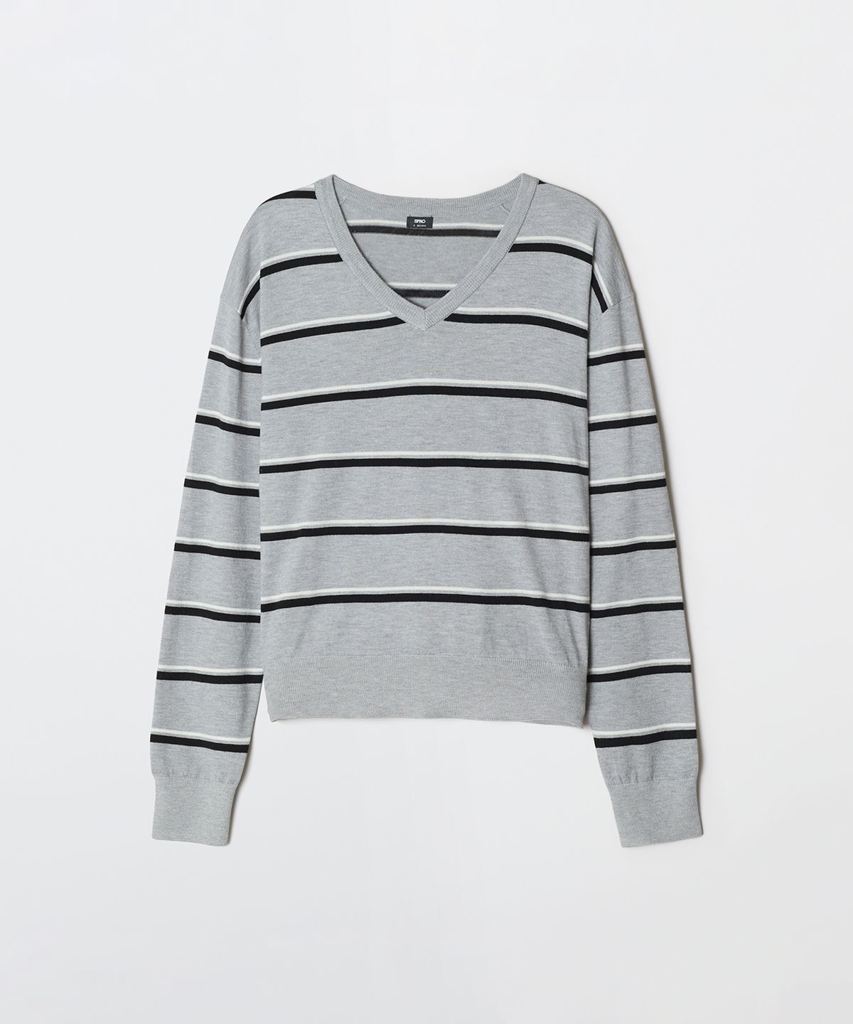 스파오(SPAO) [소프트얀] 여성 브이넥 니트_SPKWG23W02