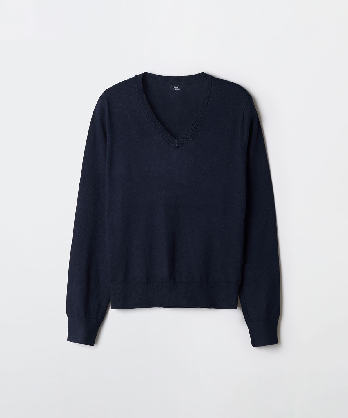스파오(SPAO) [소프트얀] 여성 브이넥 니트_SPKWG23W02