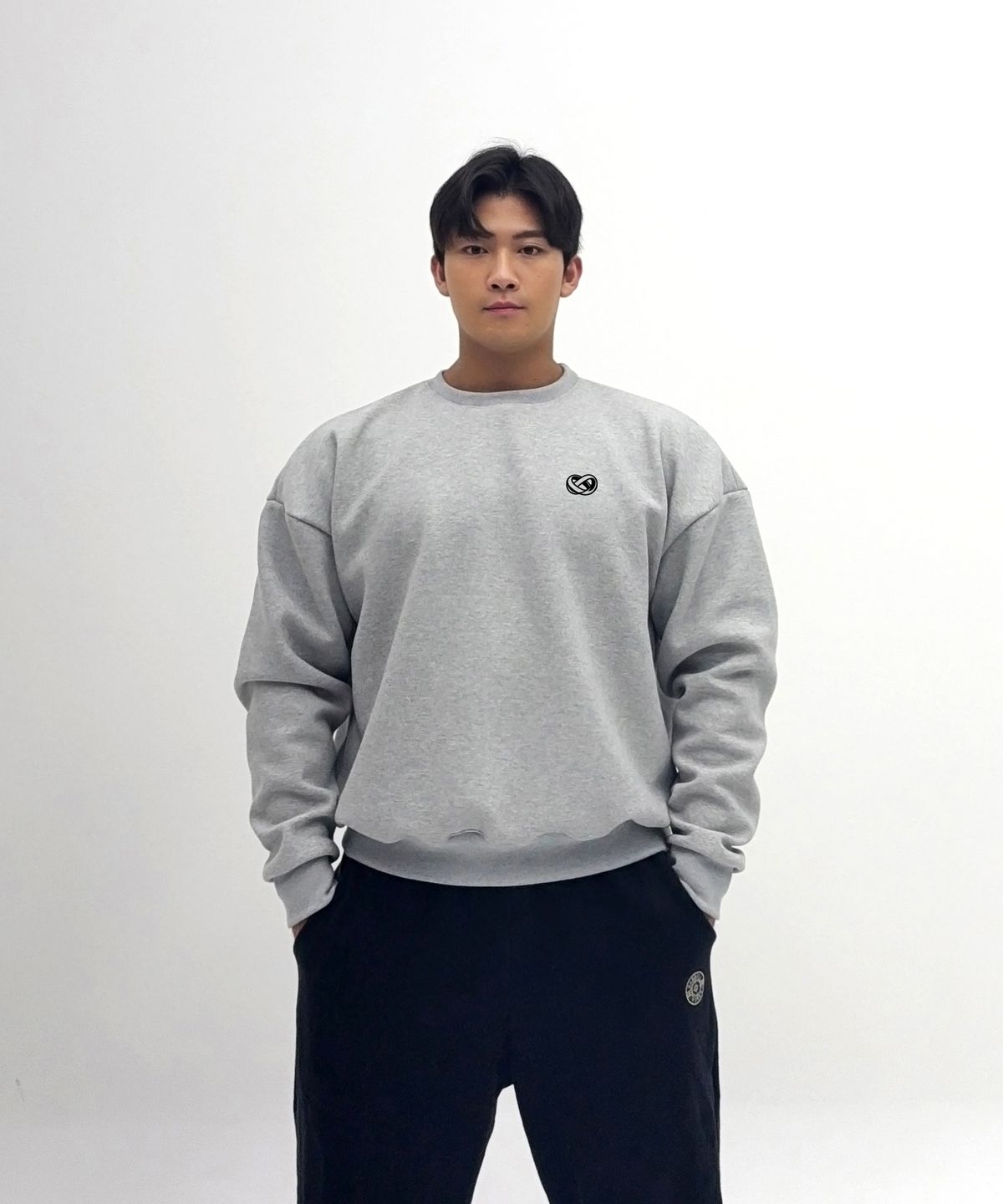 바벨웍스(BARBELLWORKS) 실리콘 헤비고중량이중지 맨투맨