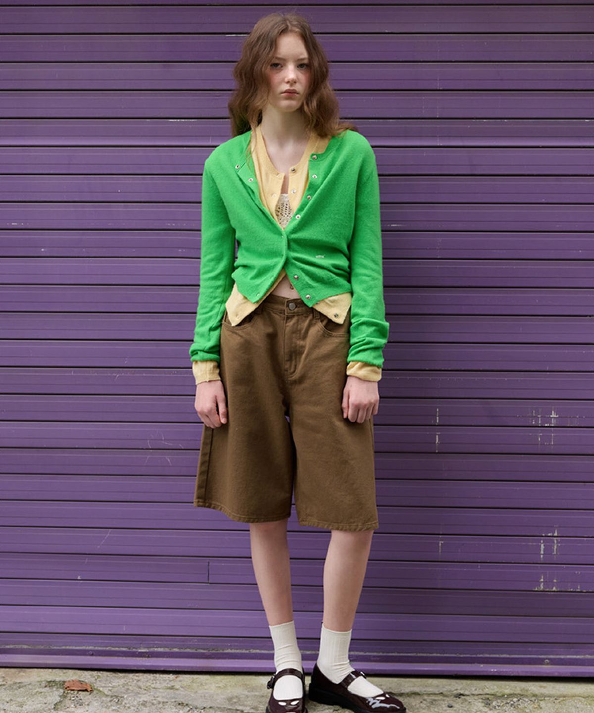 뮈르뮈르(MURMURE) 베스티 와이드 버뮤다 코튼 팬츠_Vesti Pants_3colors