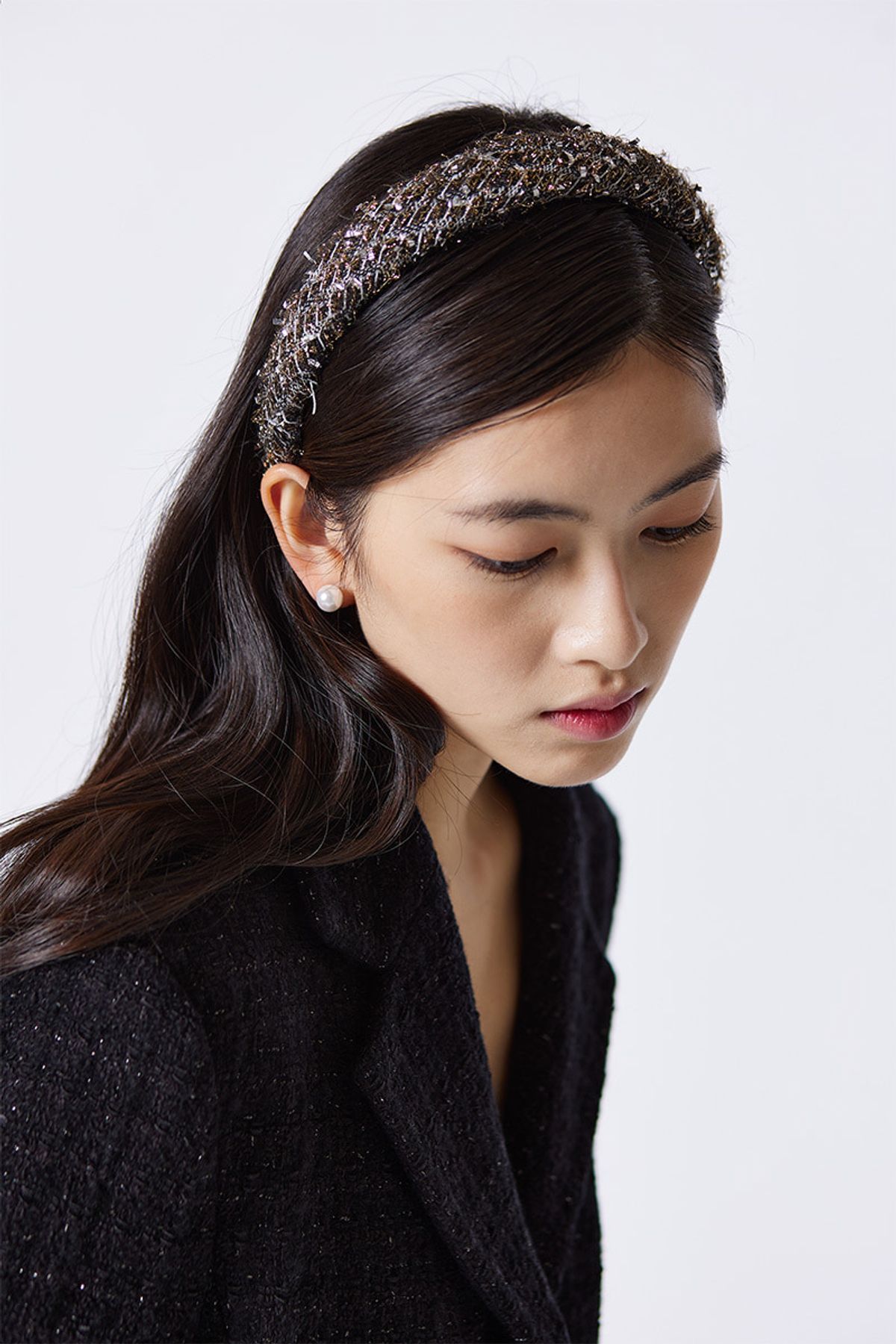 신시얼리준(SINCERELY JUNE) 린톤 골드 헤어밴드
