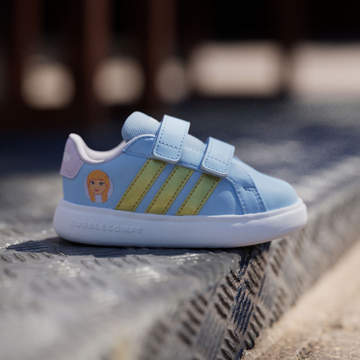 아디다스 키즈(ADIDAS KIDS) 아디다스 디즈니 프로즌 그랜드 코트 3.0 유아용 JQ4355