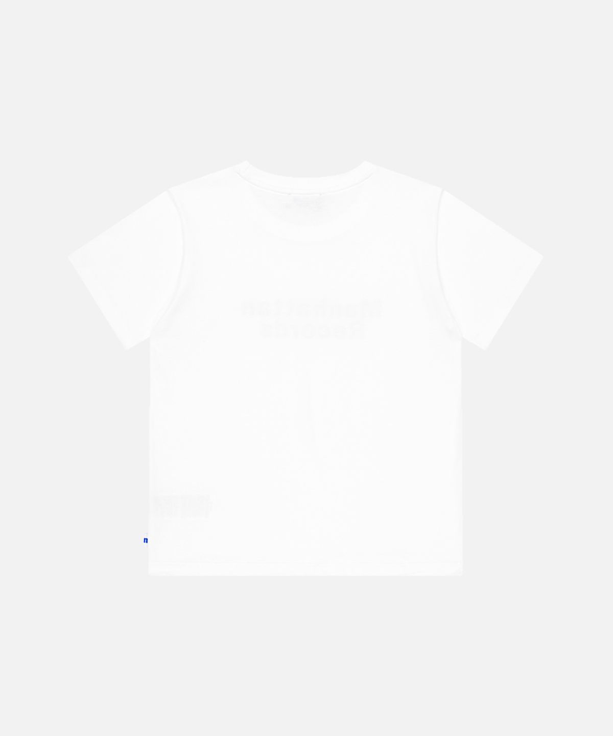 맨하탄레코즈(MANHATTAN RECORDS) MR W Classic Logo T-shirt - White
