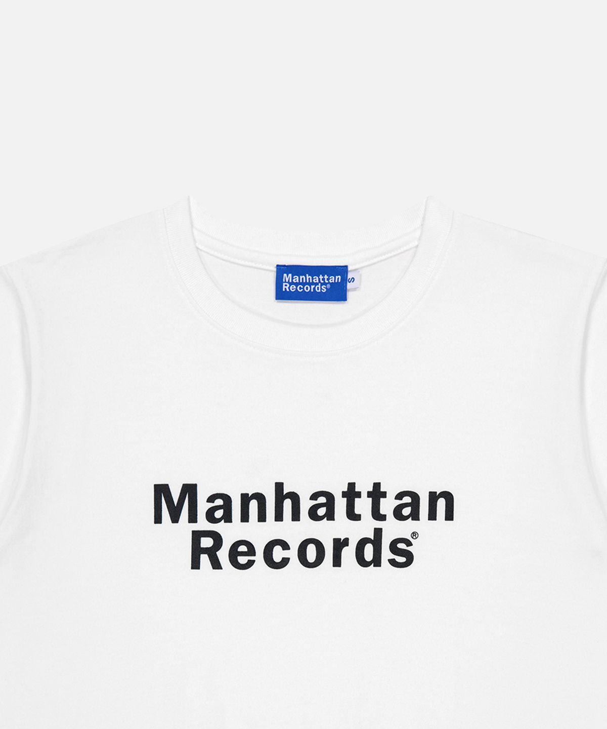 맨하탄레코즈(MANHATTAN RECORDS) MR W Classic Logo T-shirt - White