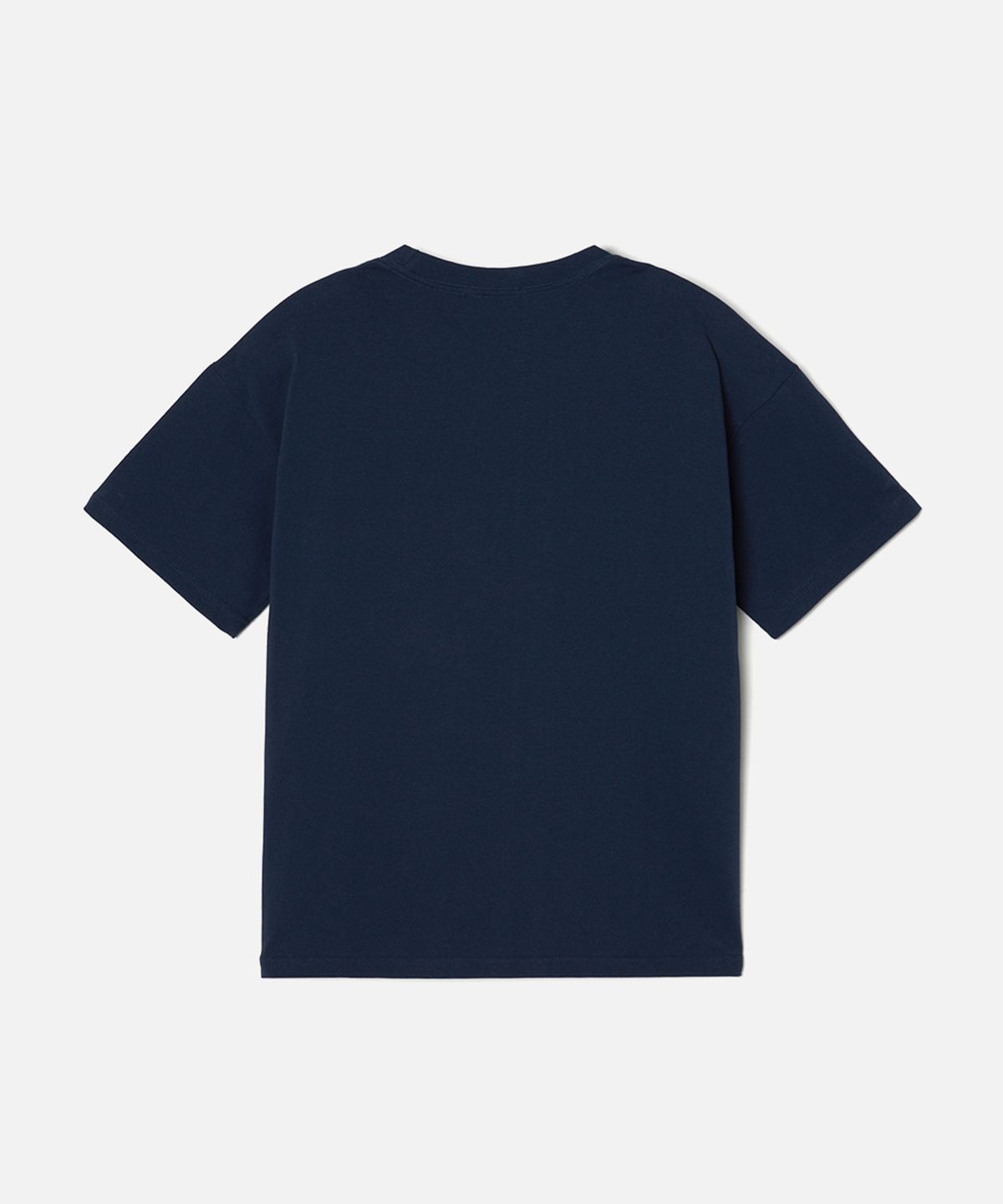 맨하탄레코즈(MANHATTAN RECORDS) Manhattan Records Arch Logo Pocket T-shirt - Navy