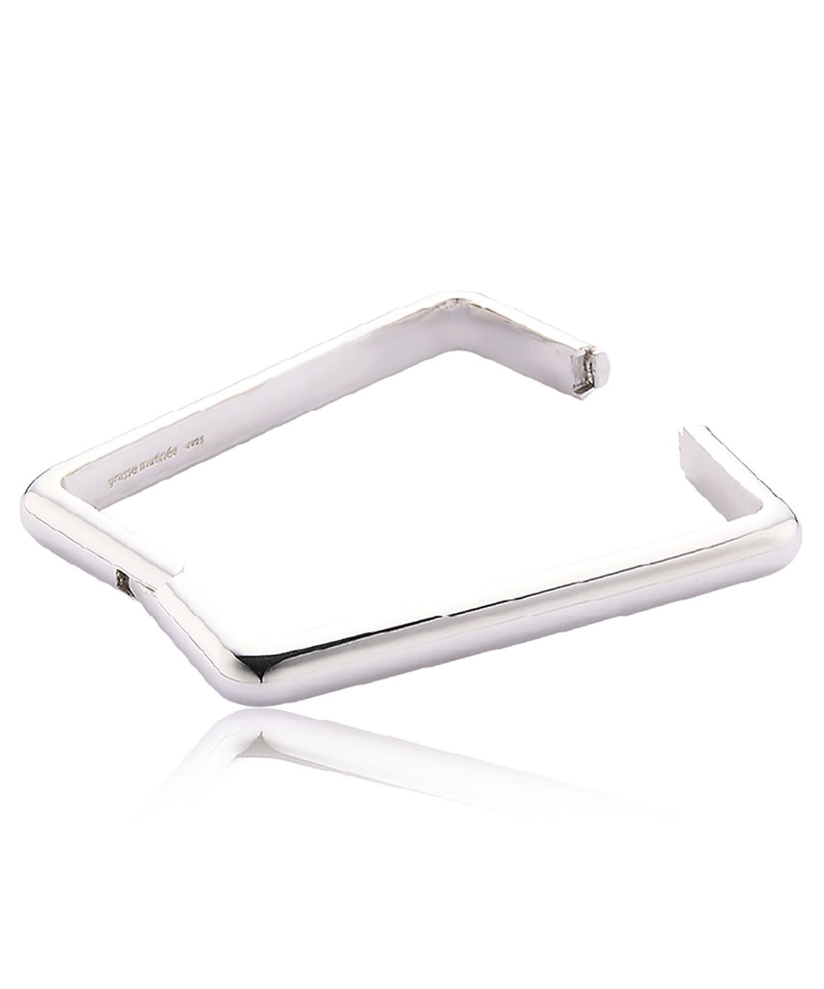 그라스마티네(GRASSE MATINEE) Square Bracelet  Silver