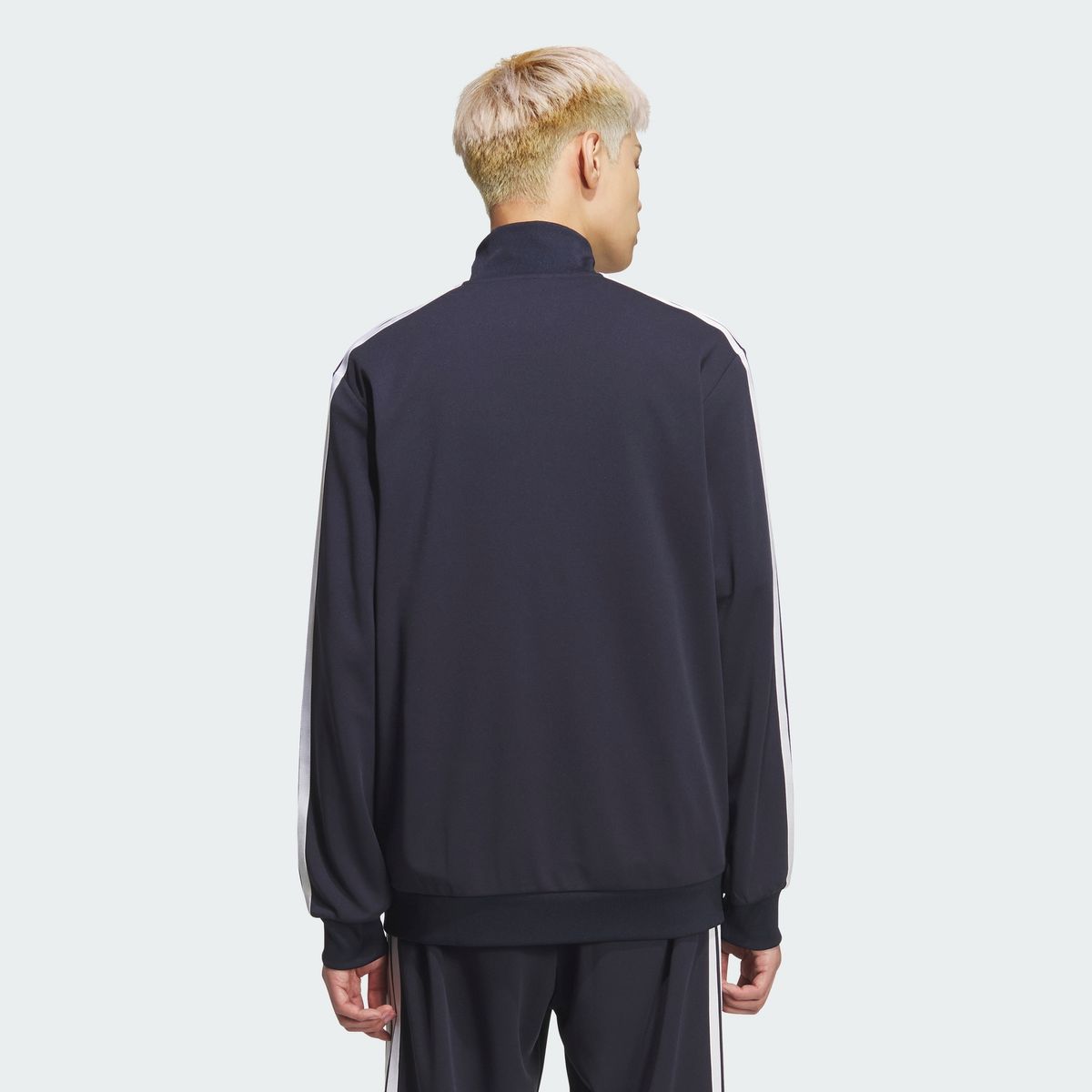 아디다스(ADIDAS) 3-스트라이프 레귤러 핏 더블 니트 트랙탑 KR6430