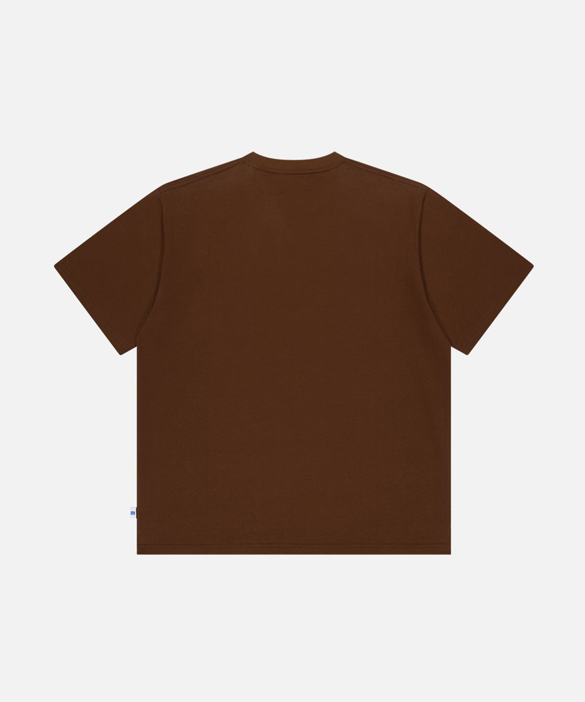 맨하탄레코즈(MANHATTAN RECORDS) MR Flower Logo T-shirt - Brown
