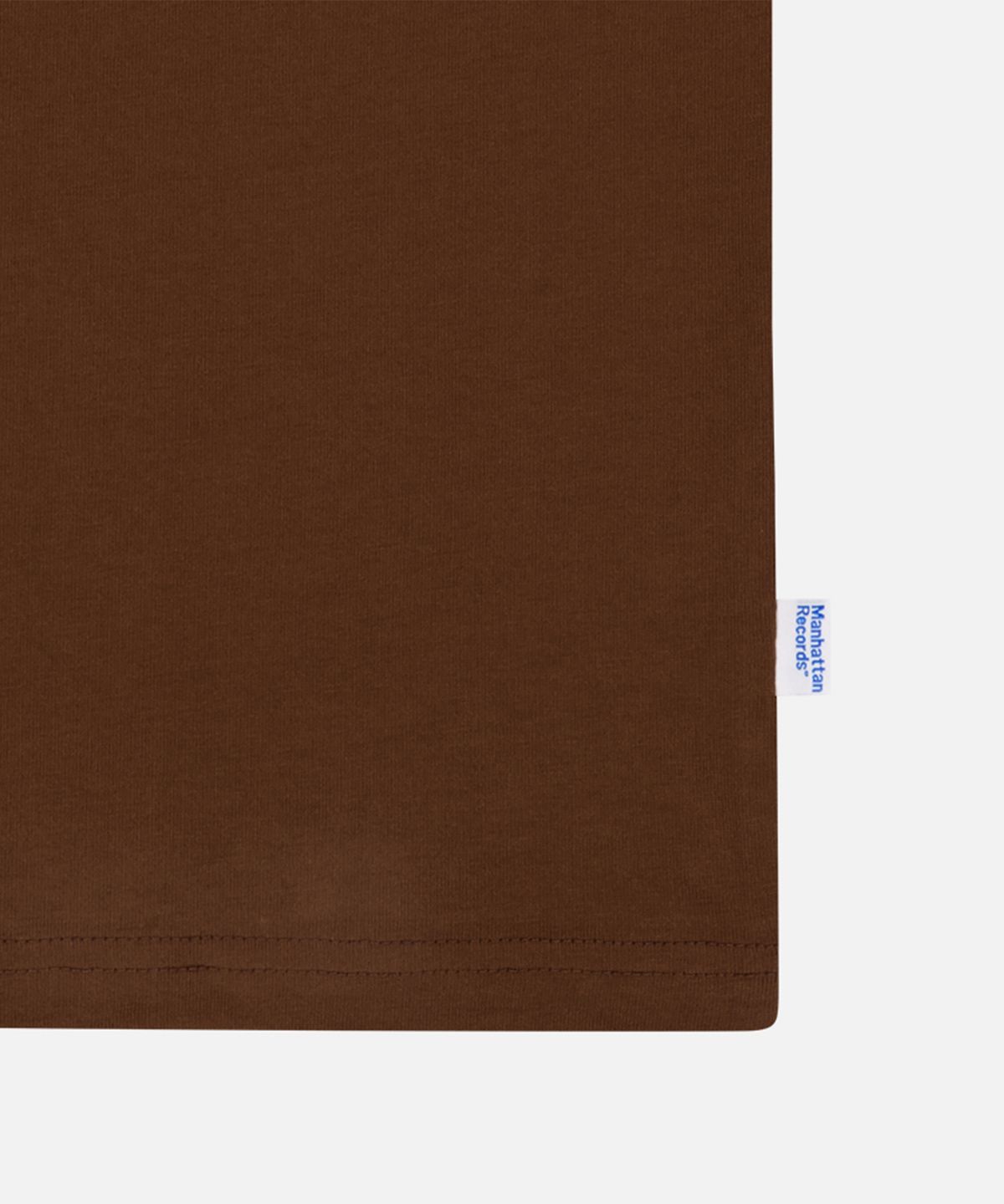 맨하탄레코즈(MANHATTAN RECORDS) MR Flower Logo T-shirt - Brown