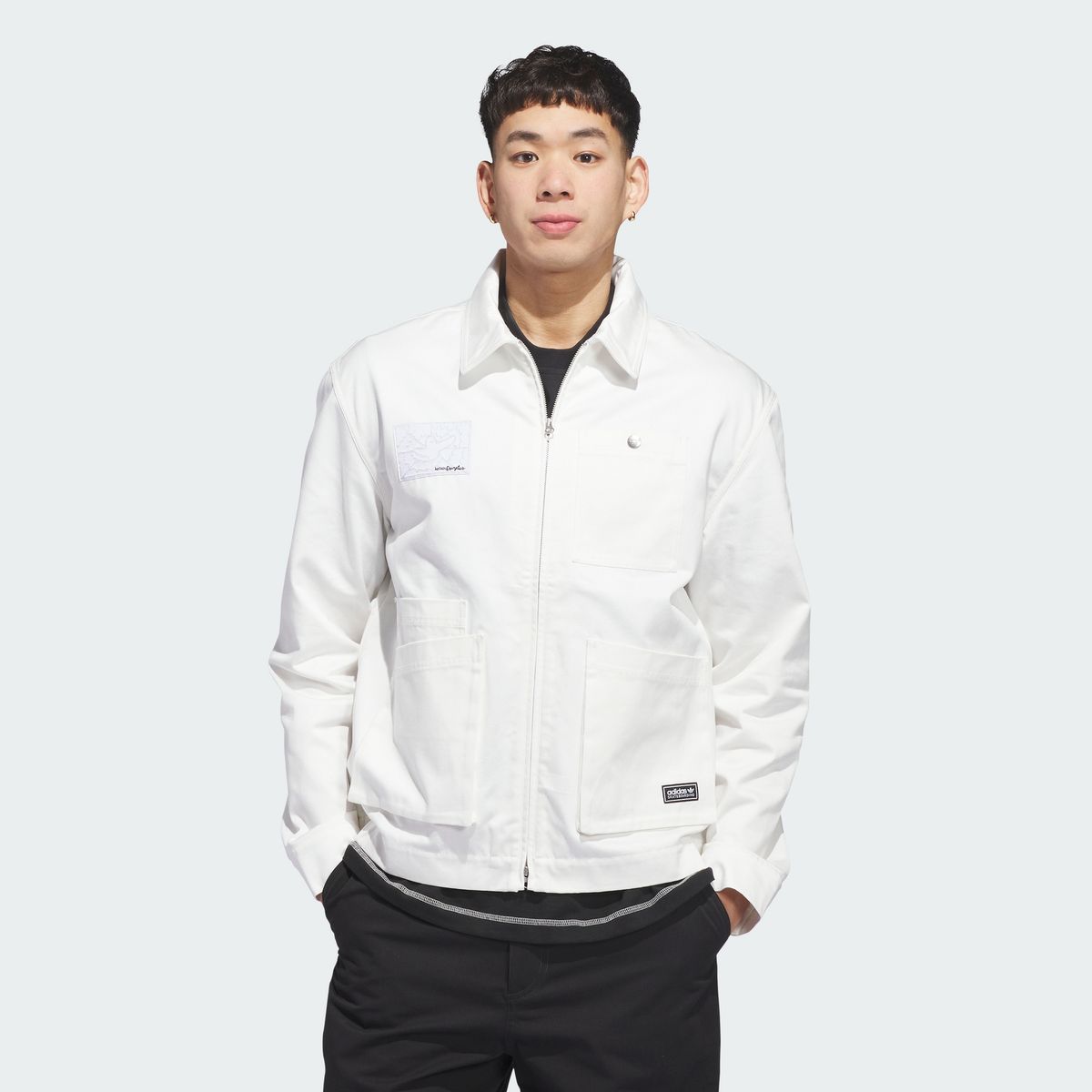 아디다스(ADIDAS) 스케이트보드 x 마크 곤잘레스 재킷 KE1008