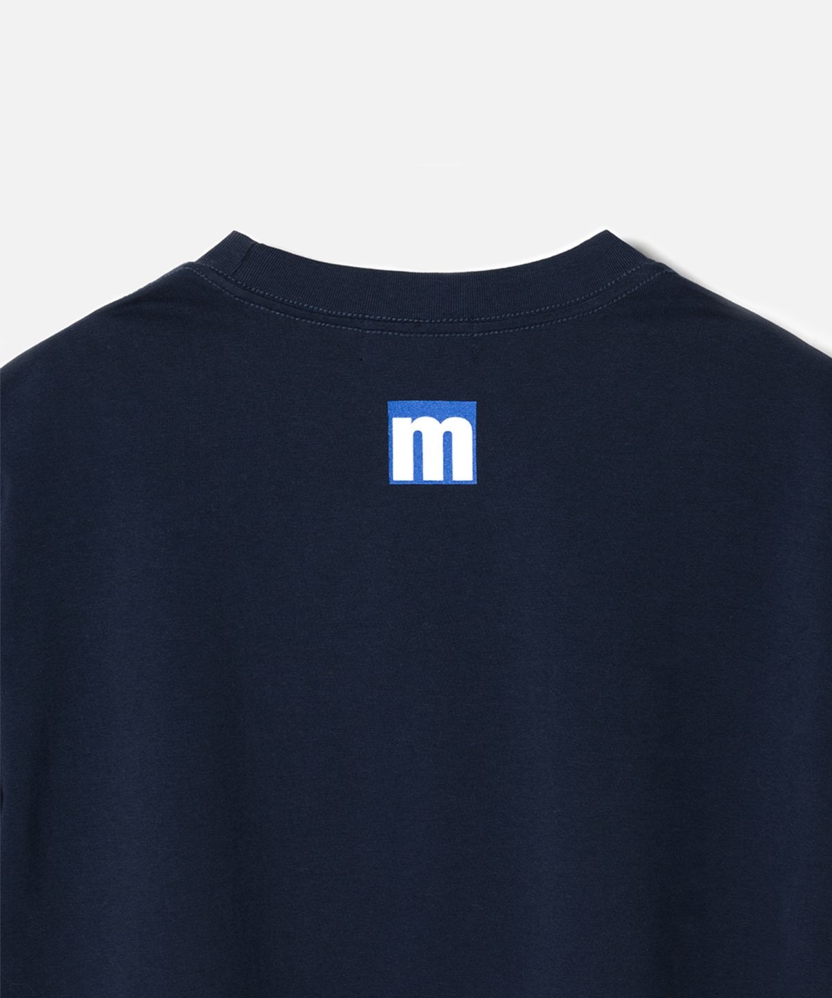 맨하탄레코즈(MANHATTAN RECORDS) Manhattan Records Classic Logo T-shirt - Navy