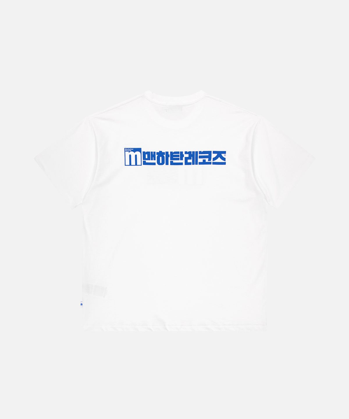 맨하탄레코즈(MANHATTAN RECORDS) MR Hangeul Logo T-shirt - White