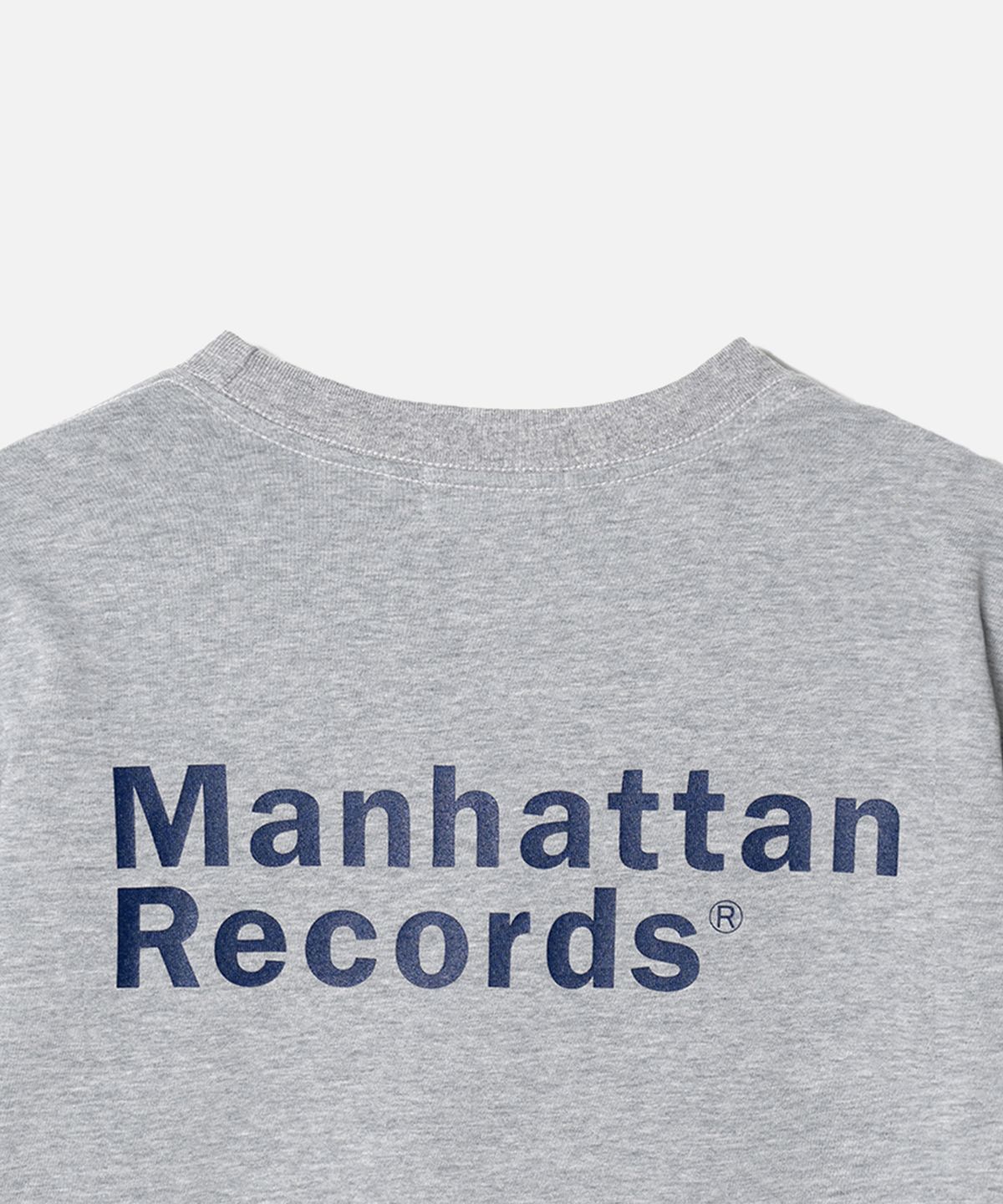 맨하탄레코즈(MANHATTAN RECORDS) Manhattan Records M Logo T-shirt - Gray