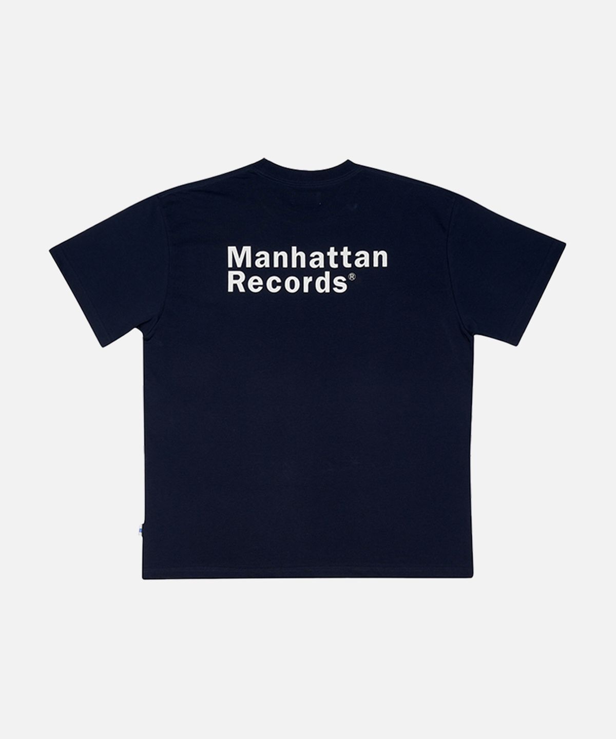 맨하탄레코즈(MANHATTAN RECORDS) Manhattan Records M Logo T-shirt - Navy
