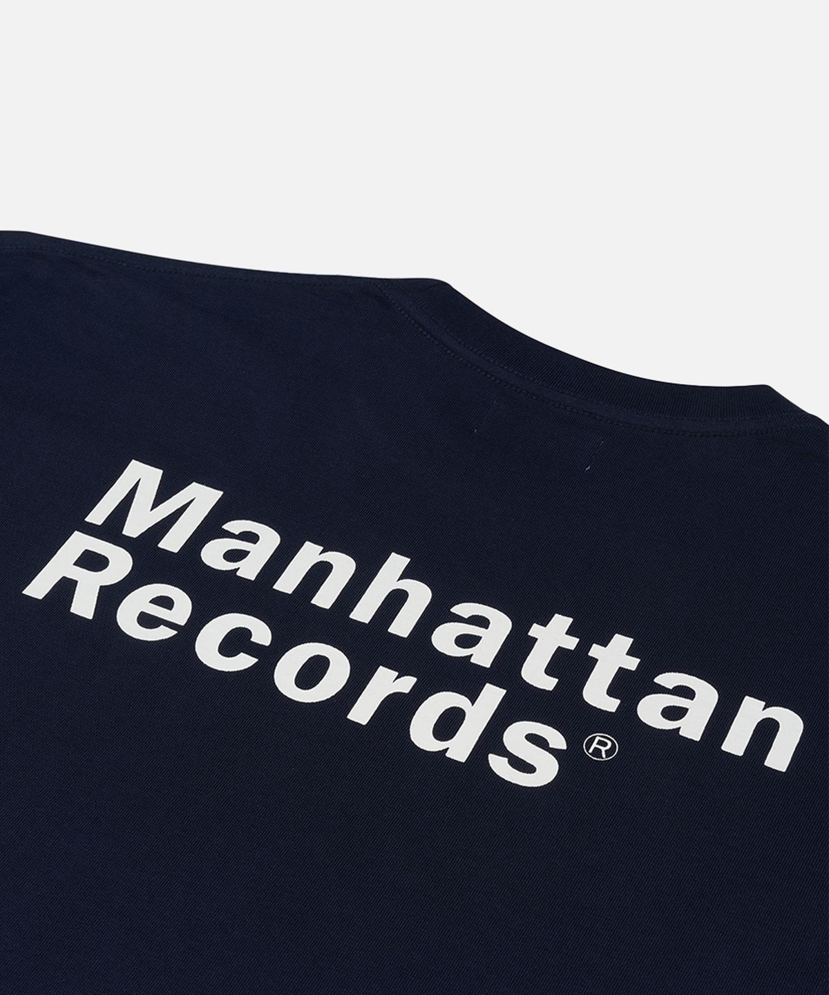 맨하탄레코즈(MANHATTAN RECORDS) Manhattan Records M Logo T-shirt - Navy