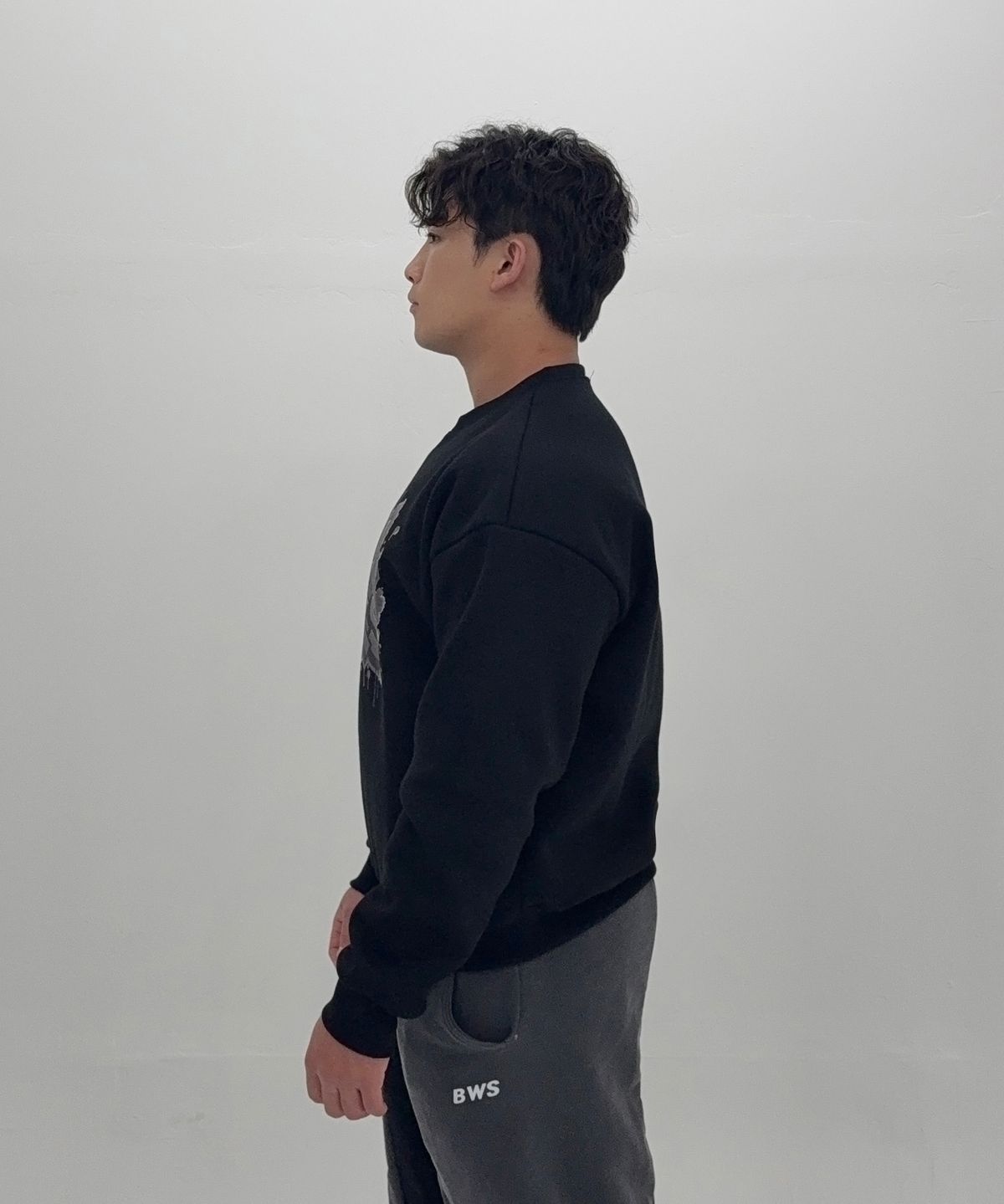 바벨웍스(BARBELLWORKS) 그래피티 헤비고중량이중지 맨투맨