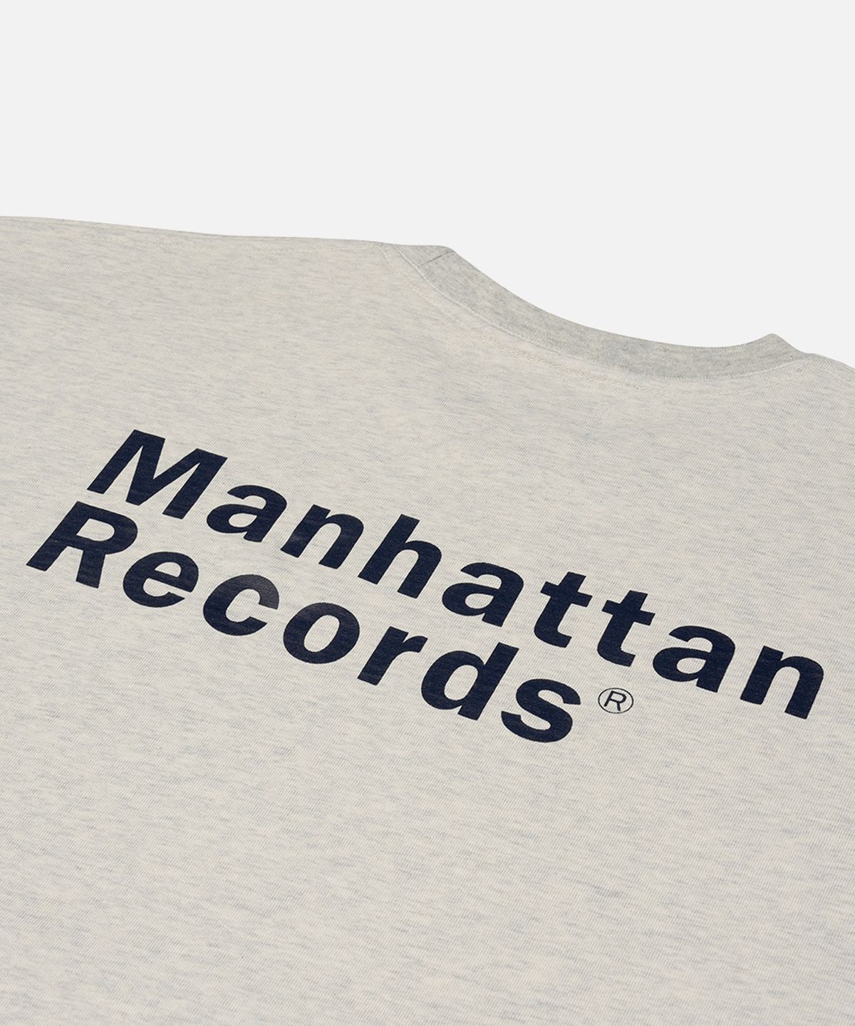 맨하탄레코즈(MANHATTAN RECORDS) Manhattan Records M Logo T-shirt - Oatmeal