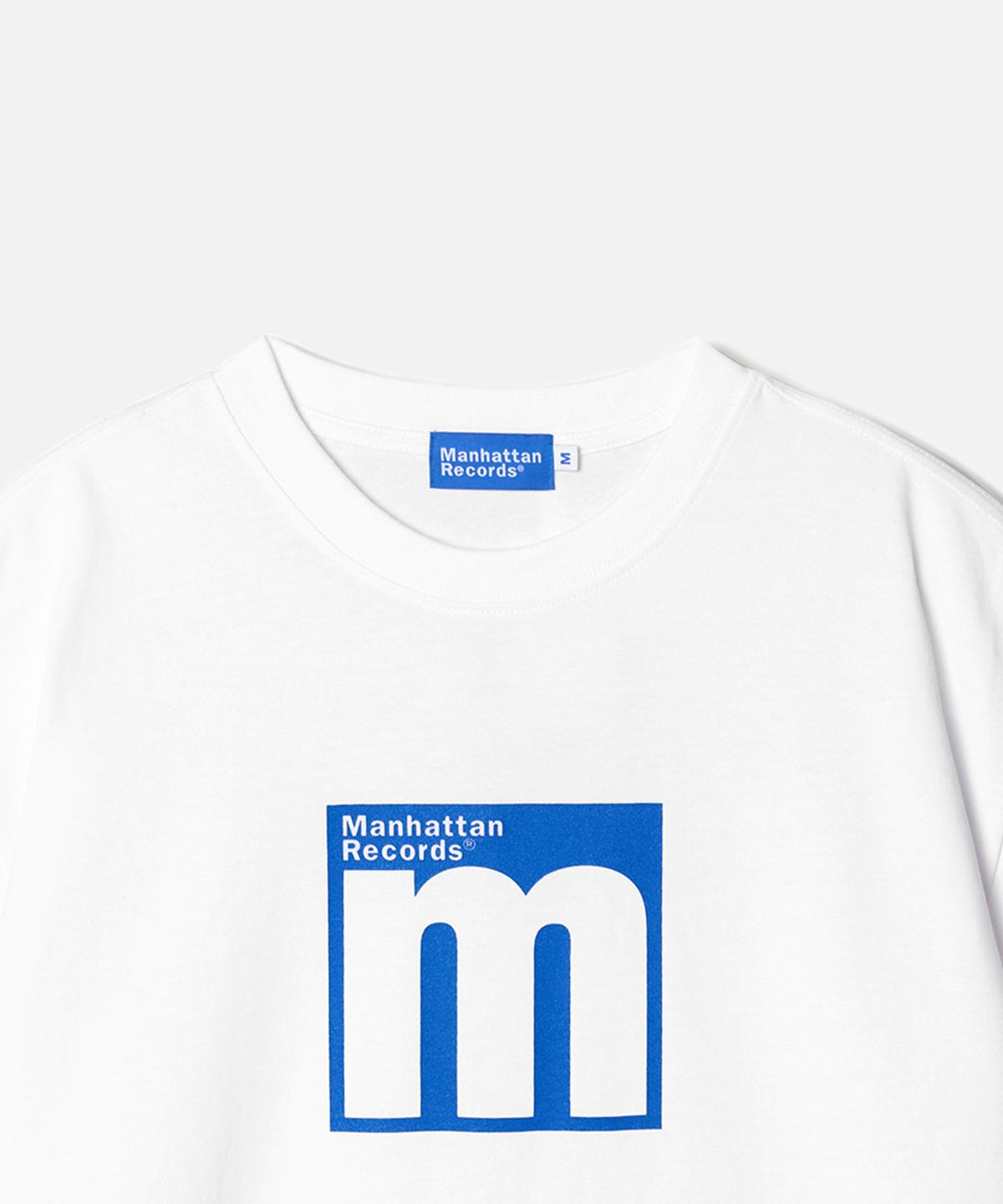 맨하탄레코즈(MANHATTAN RECORDS) Manhattan Records M Logo T-shirt - White