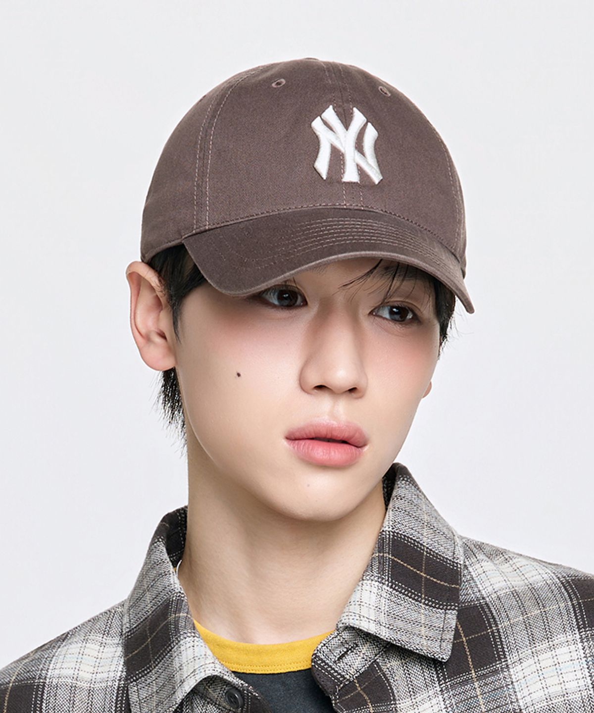 엠엘비(MLB) 에이스 언스트럭쳐 볼캡 NY (Brown)