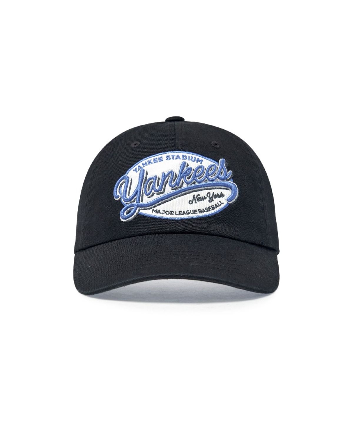 엠엘비(MLB) 스트리트 오벌 컬시브 언스트럭쳐 볼캡 NY (Black)