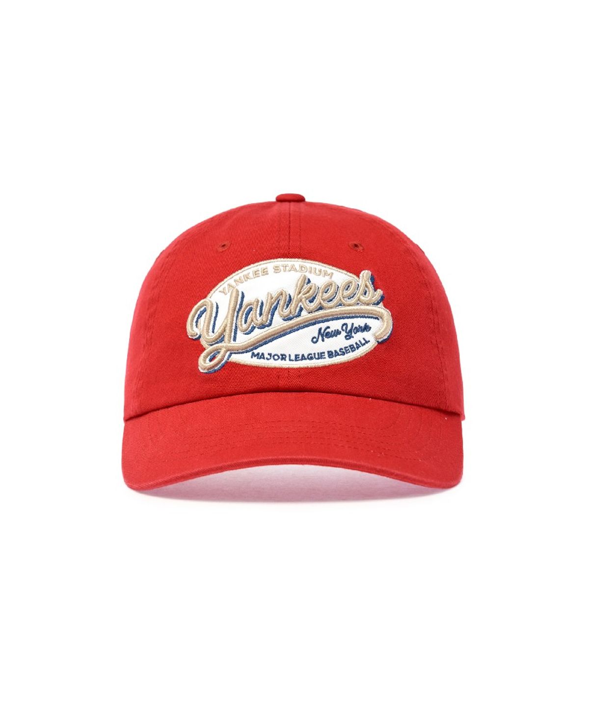 엠엘비(MLB) 스트리트 오벌 컬시브 언스트럭쳐 볼캡 NY (Red)