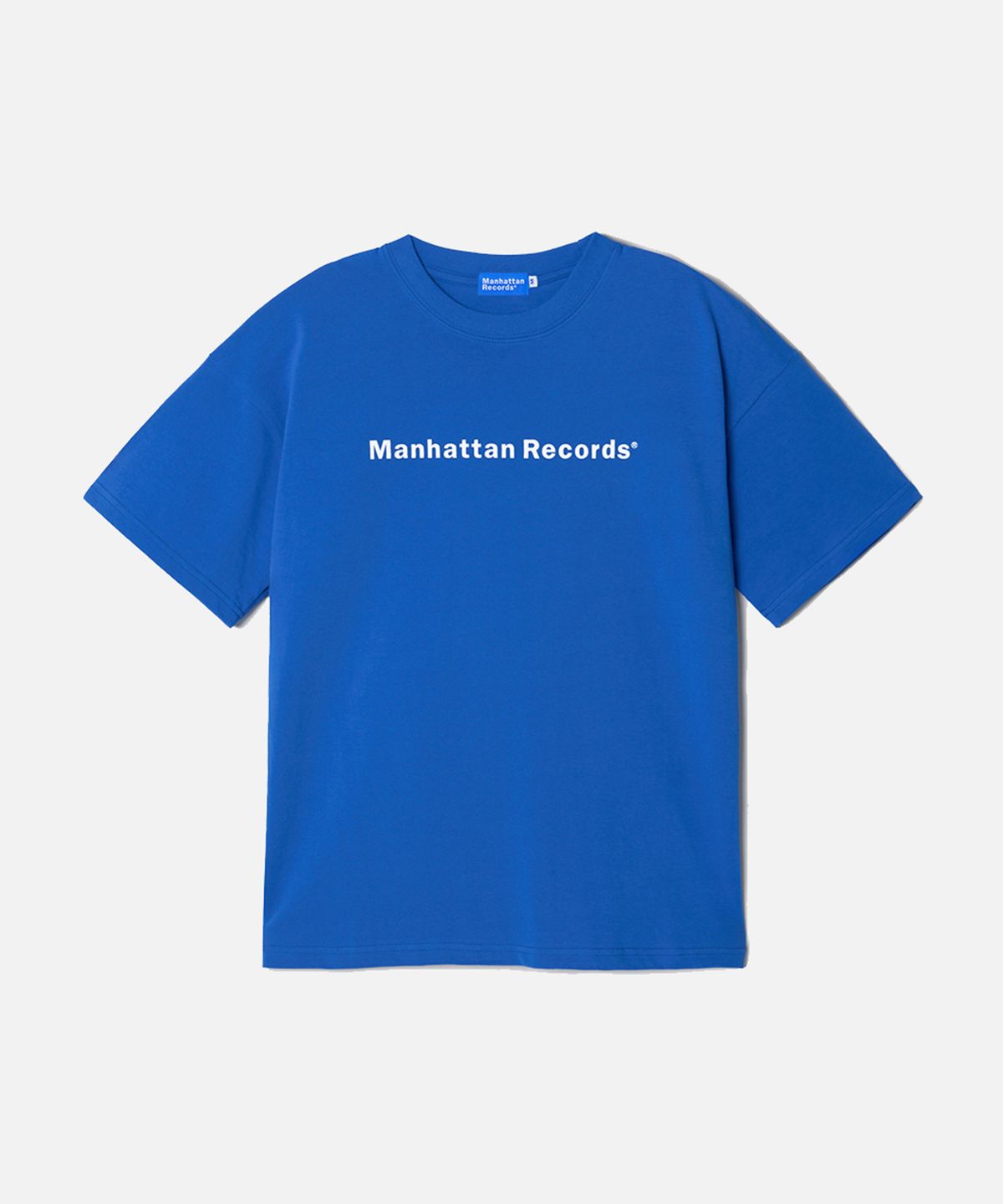 맨하탄레코즈(MANHATTAN RECORDS) M Logo T-shirt - Blue