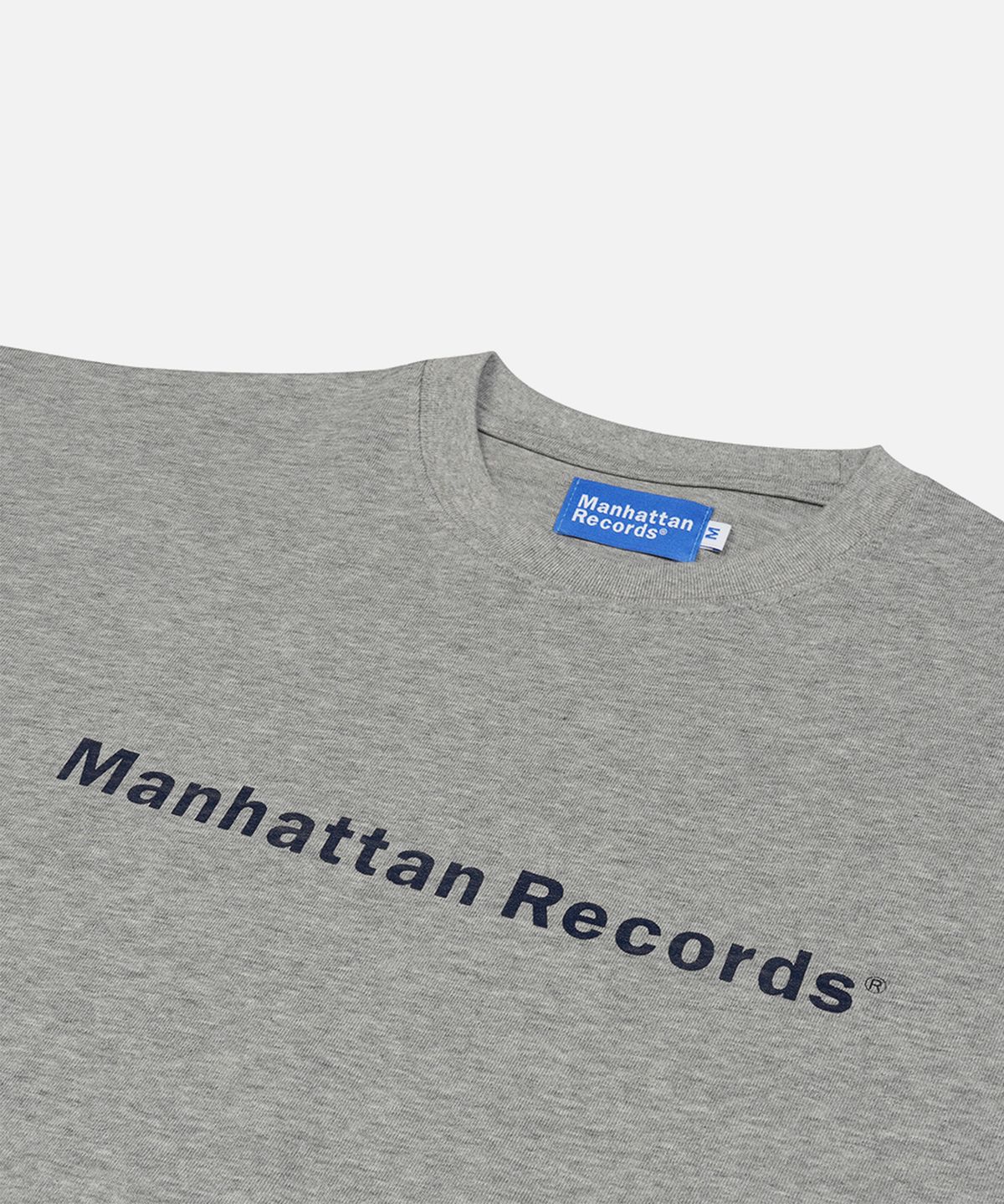 맨하탄레코즈(MANHATTAN RECORDS) M Logo T-shirt - Grey
