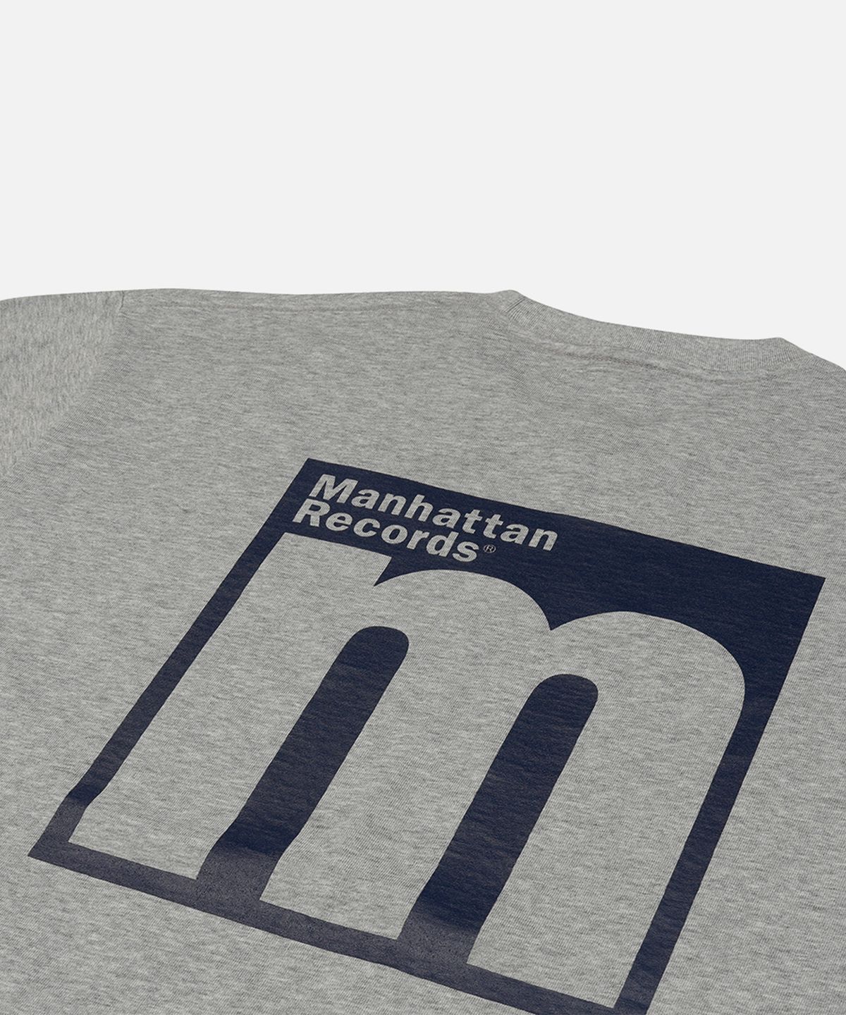 맨하탄레코즈(MANHATTAN RECORDS) M Logo T-shirt - Grey
