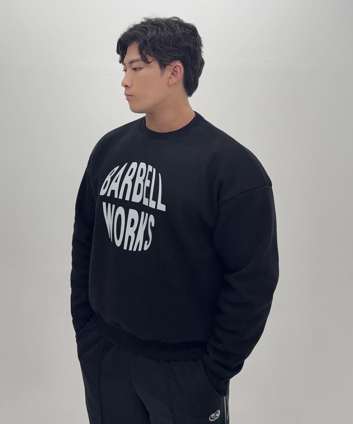 바벨웍스(BARBELLWORKS) 써클 헤비고중량이중지 맨투맨