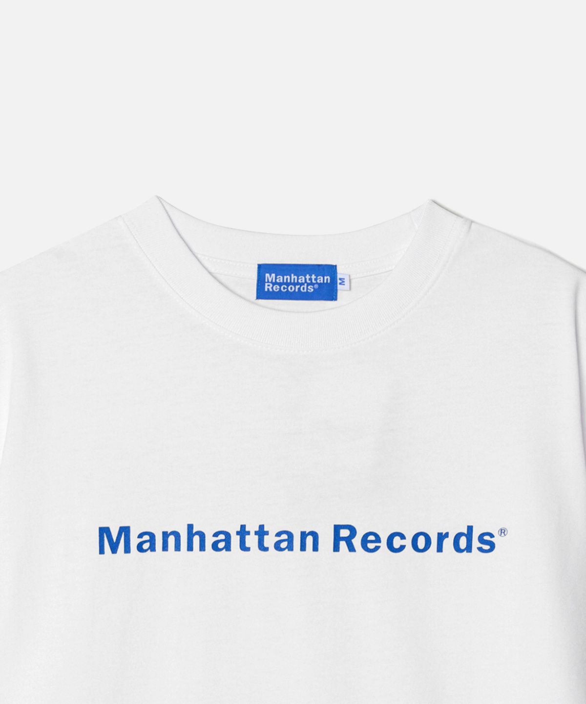 맨하탄레코즈(MANHATTAN RECORDS) M Logo T-shirt - White