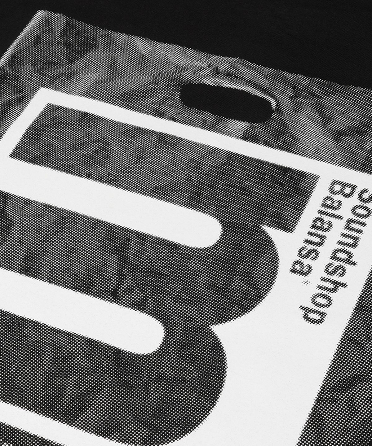 맨하탄레코즈(MANHATTAN RECORDS) MR x Balansa Vinyl Bag T-shirt - Black