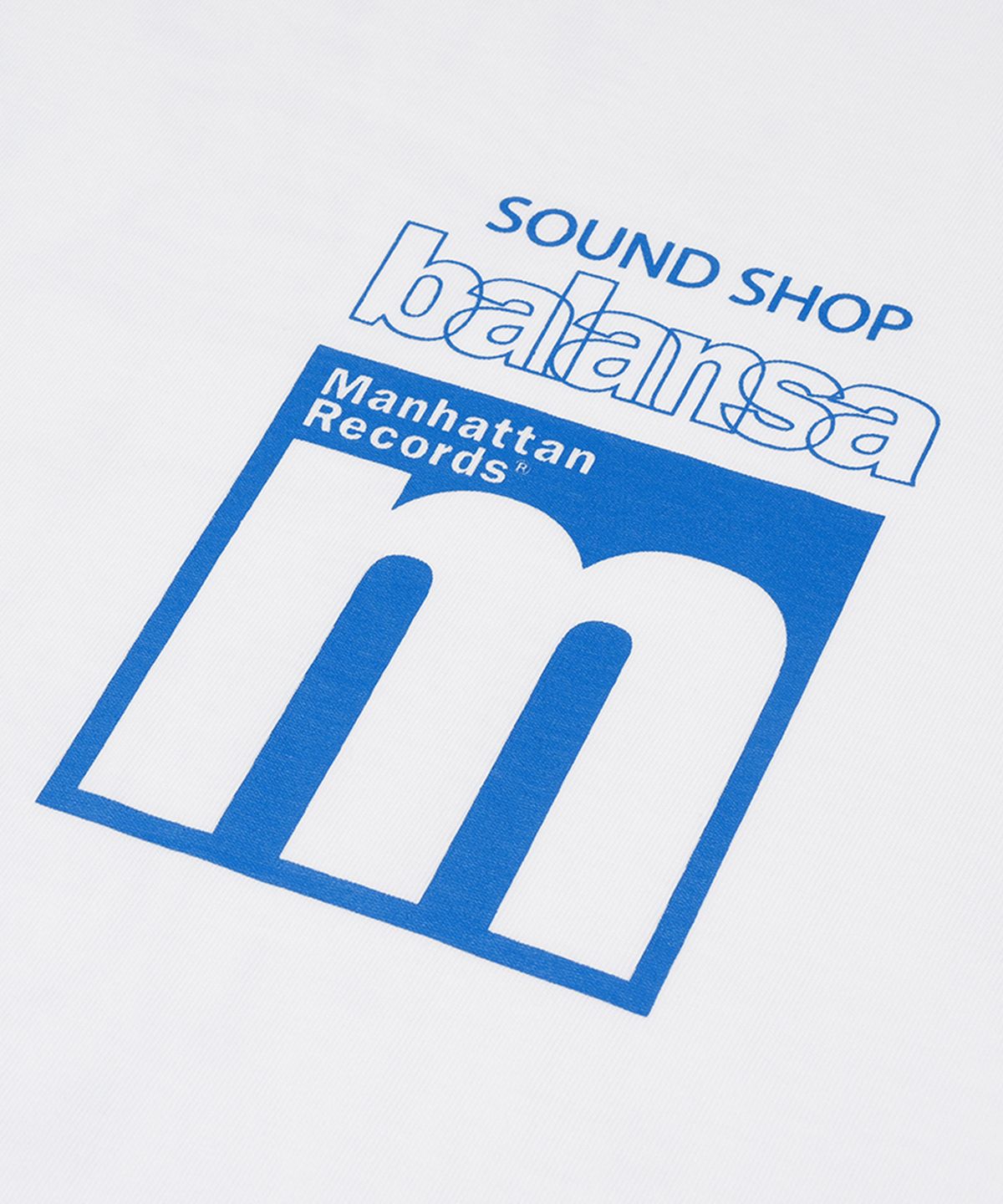 맨하탄레코즈(MANHATTAN RECORDS) MR x Balansa Turntable S/S - White