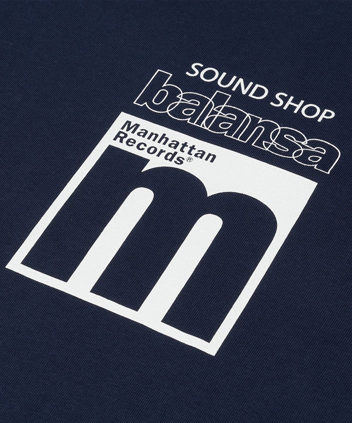 맨하탄레코즈(MANHATTAN RECORDS) MR x Balansa Turntable S/S - Navy