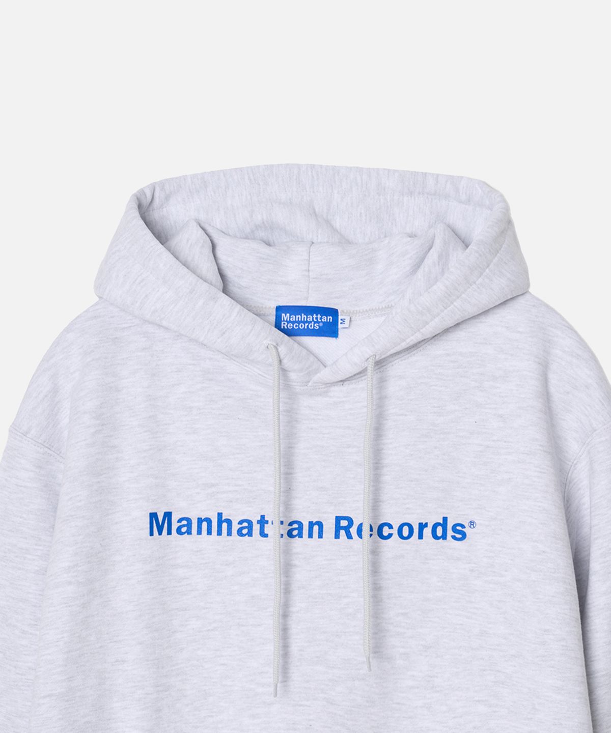 맨하탄레코즈(MANHATTAN RECORDS) M Logo Sweat Hoodie - Light Grey