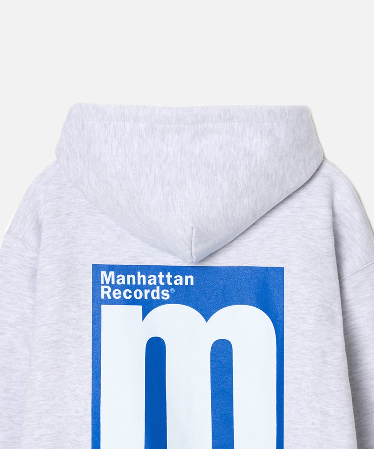 맨하탄레코즈(MANHATTAN RECORDS) M Logo Sweat Hoodie - Light Grey
