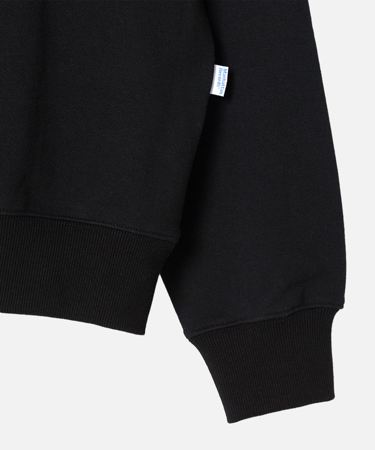 맨하탄레코즈(MANHATTAN RECORDS) Manhattan Records Classic Logo Crewneck - Black