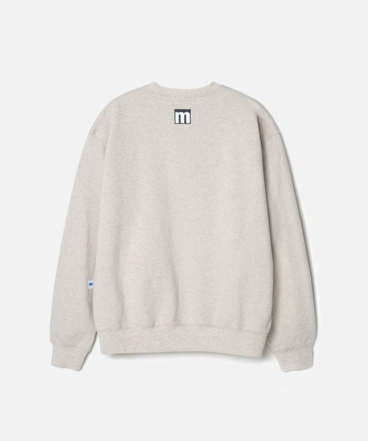 맨하탄레코즈(MANHATTAN RECORDS) Manhattan Records Classic Logo Crewneck - Oatmeal