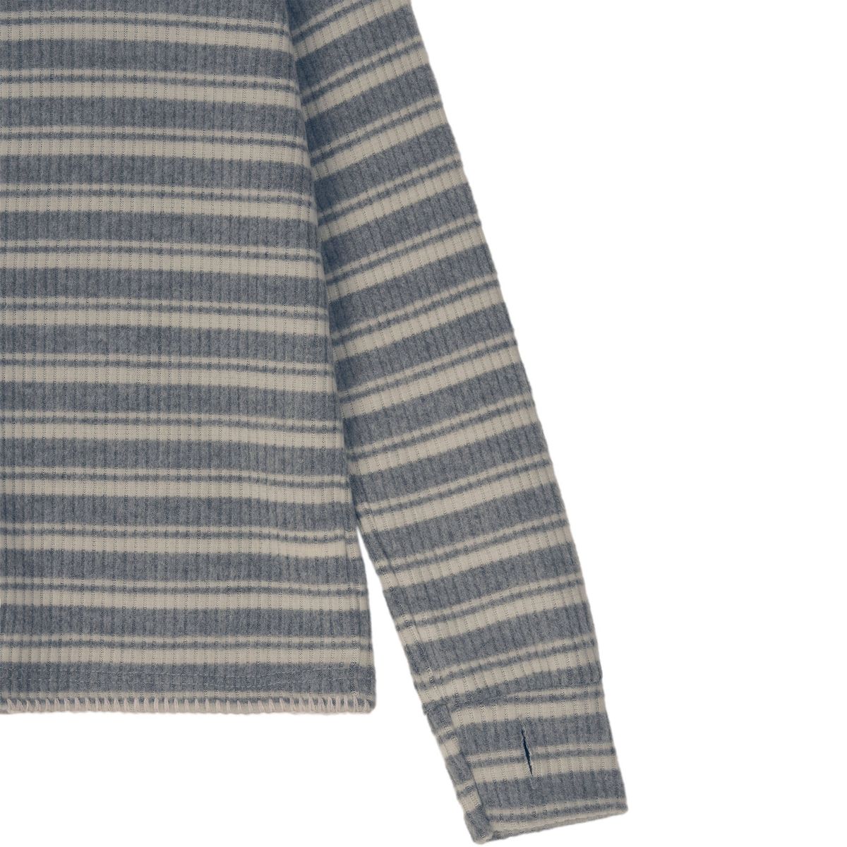 노쿨러스(NOSCOULEURS) UL KNIT ZIP HOODIE 02 LIGHT GREY