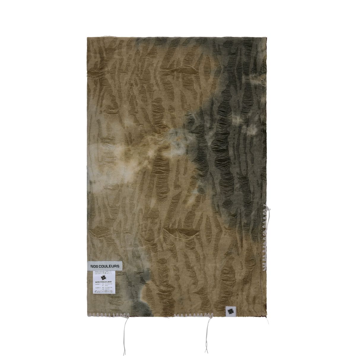 노쿨러스(NOSCOULEURS) UL LAYER  SCARF 01 BROWN